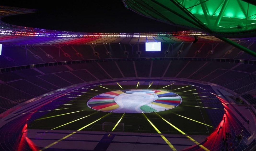 Inside the Berlin Olympic Stadium as they prepare for Euro 2024