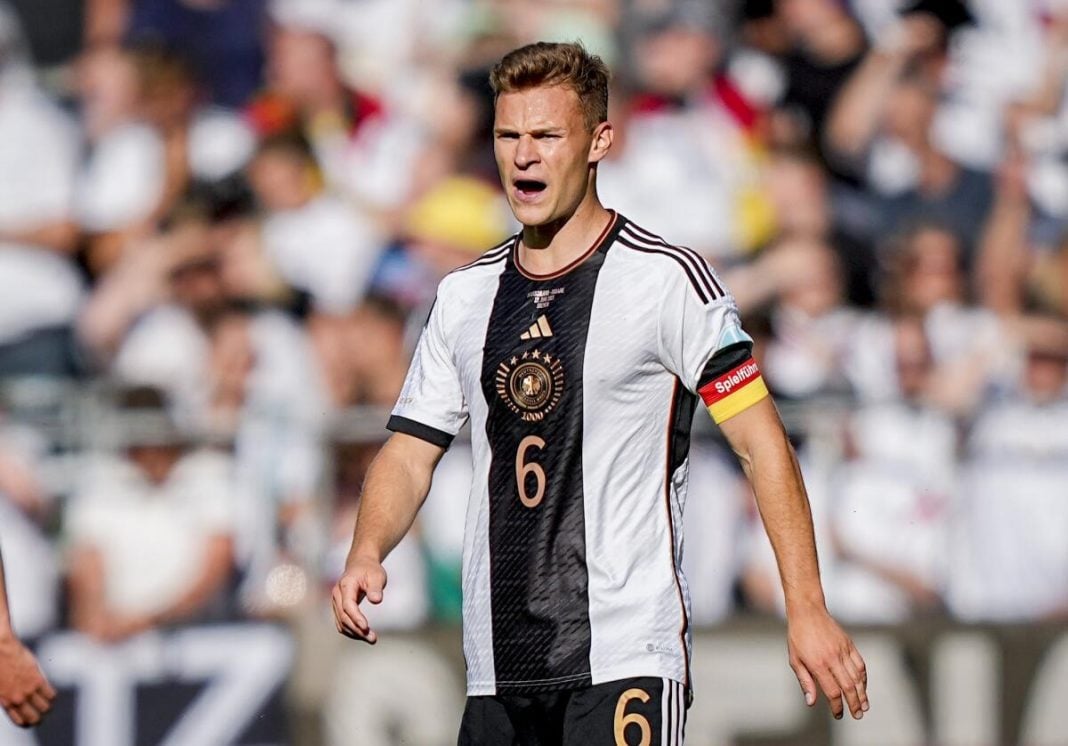 Joshua Kimmich during a Germany game