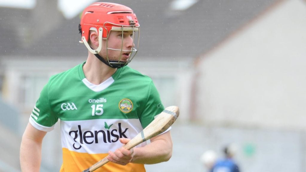 Offaly Hurler during a game